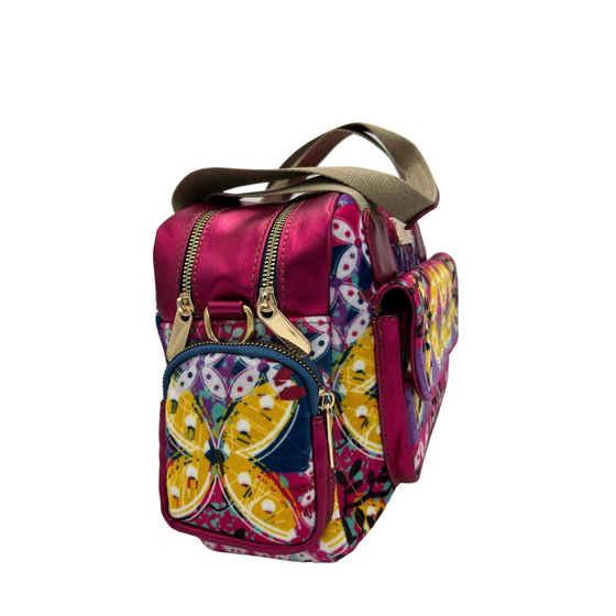 Floral Satchel Bag